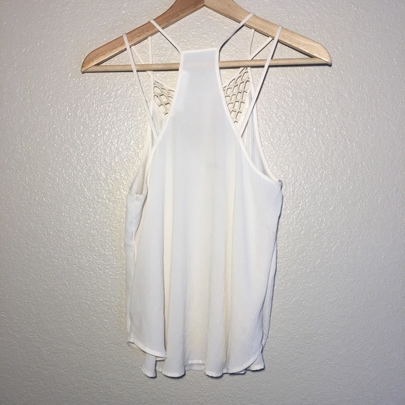 ASTR Crochet Front Detail Tank Top Small - Picture 7 of 8
